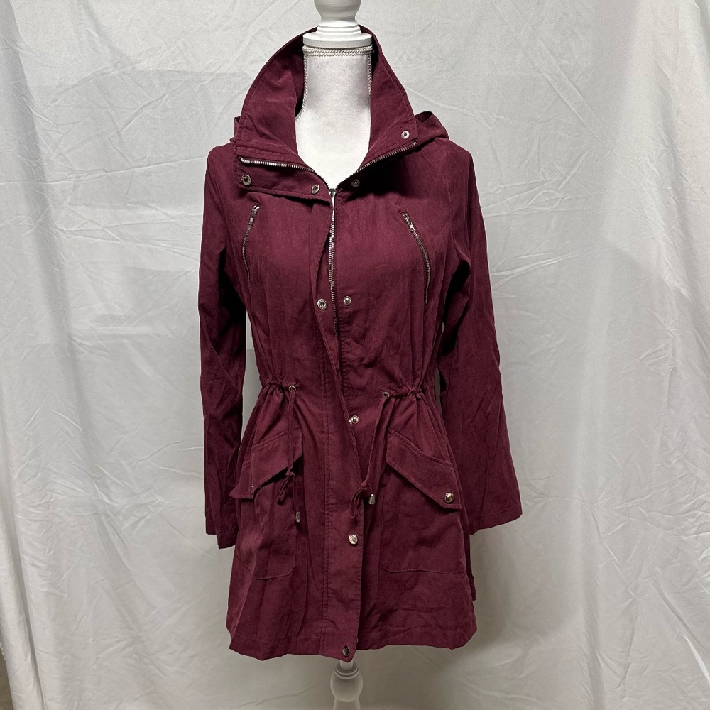 New Long Lightweight Hooded Jacket